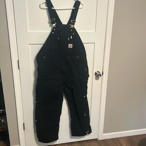 Like NEW Carhartt insulated bibs, double knee
